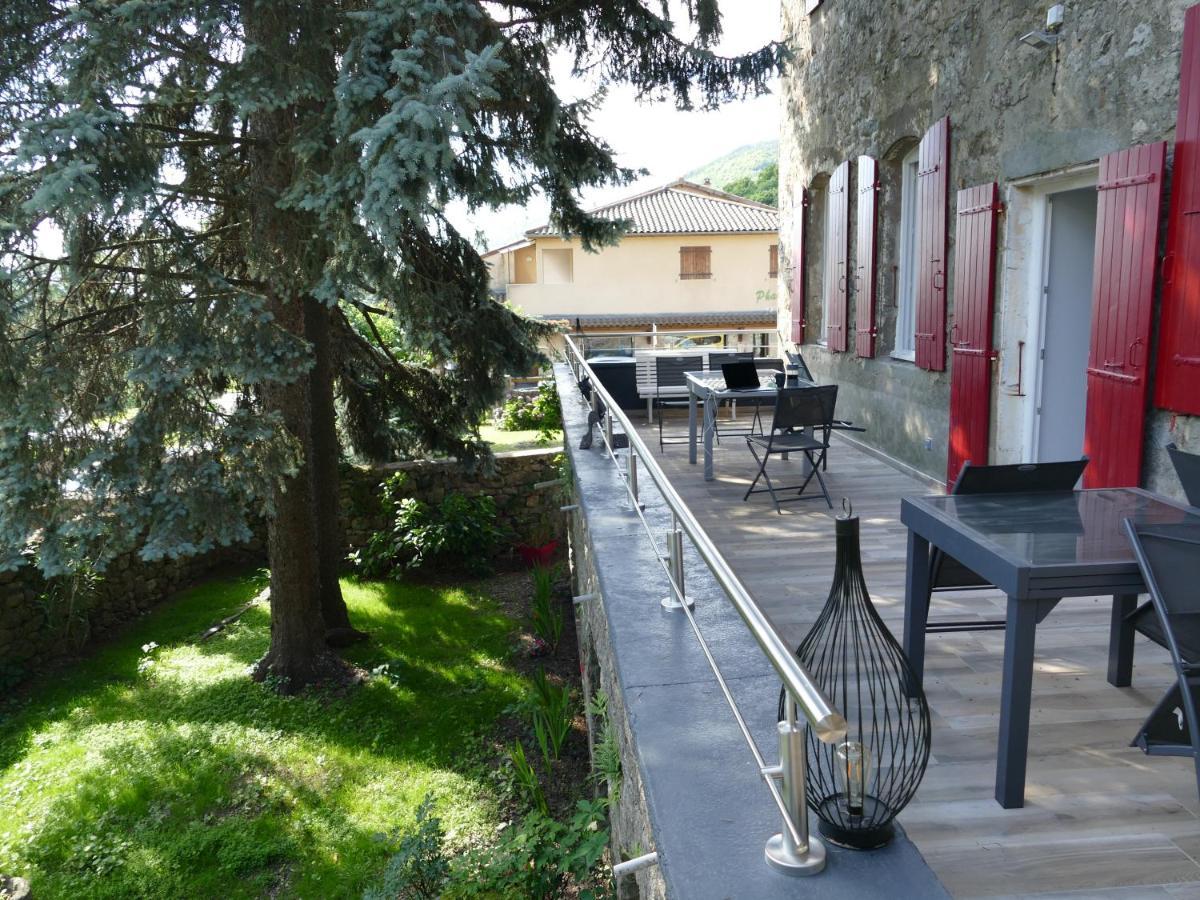 Chambres D'Hotes "Au Pied De La Bealiere" Montpezat-sous-Bauzon Exterior foto