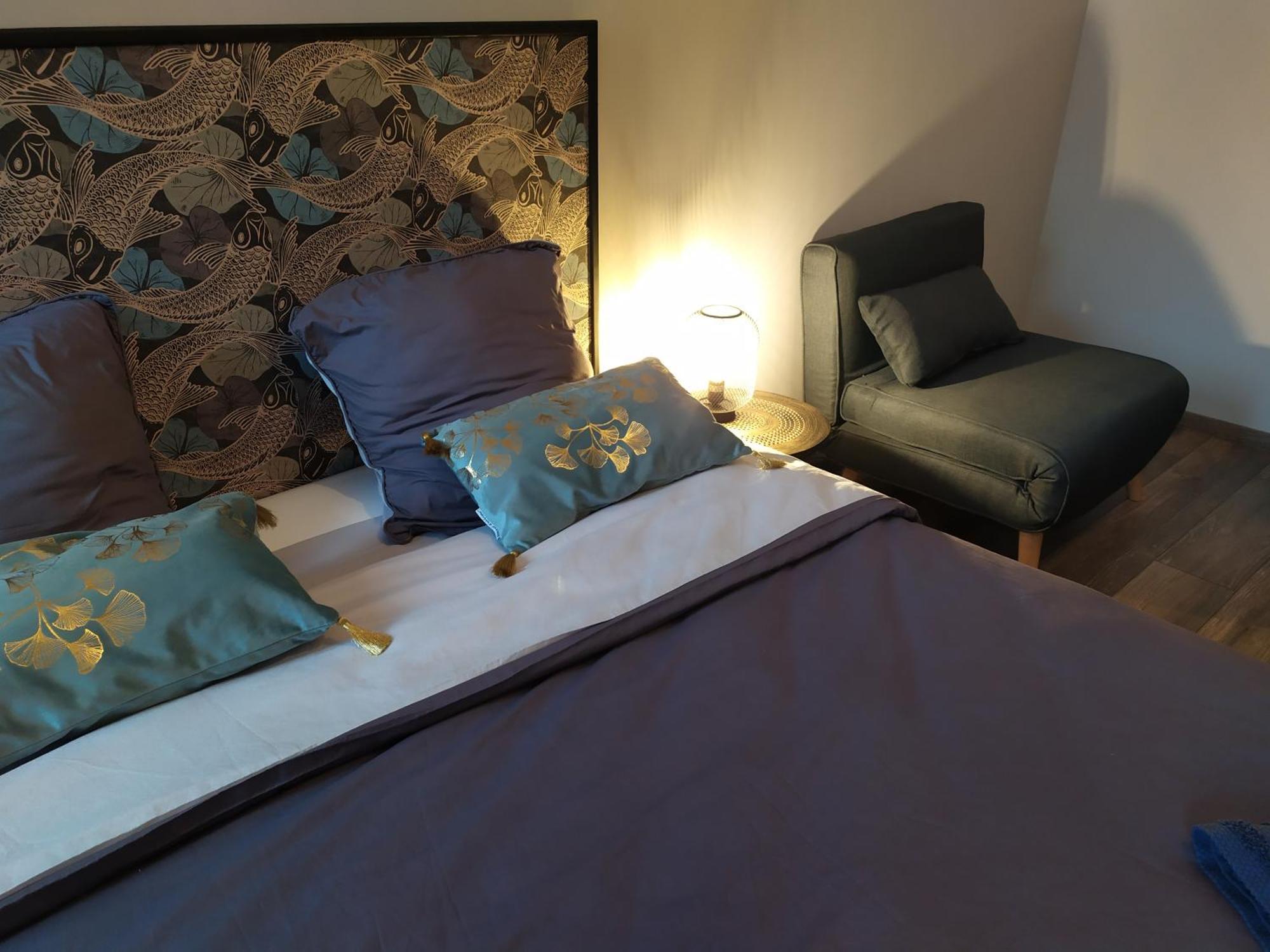 Chambres D'Hotes "Au Pied De La Bealiere" Montpezat-sous-Bauzon Cameră foto